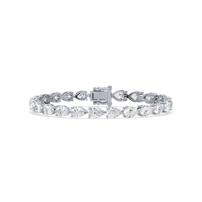 Pear-Shaped Radiance Tennis Bracelet