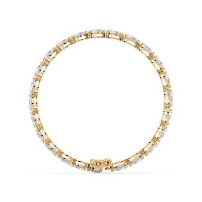 Pear-Shaped Radiance Tennis Bracelet