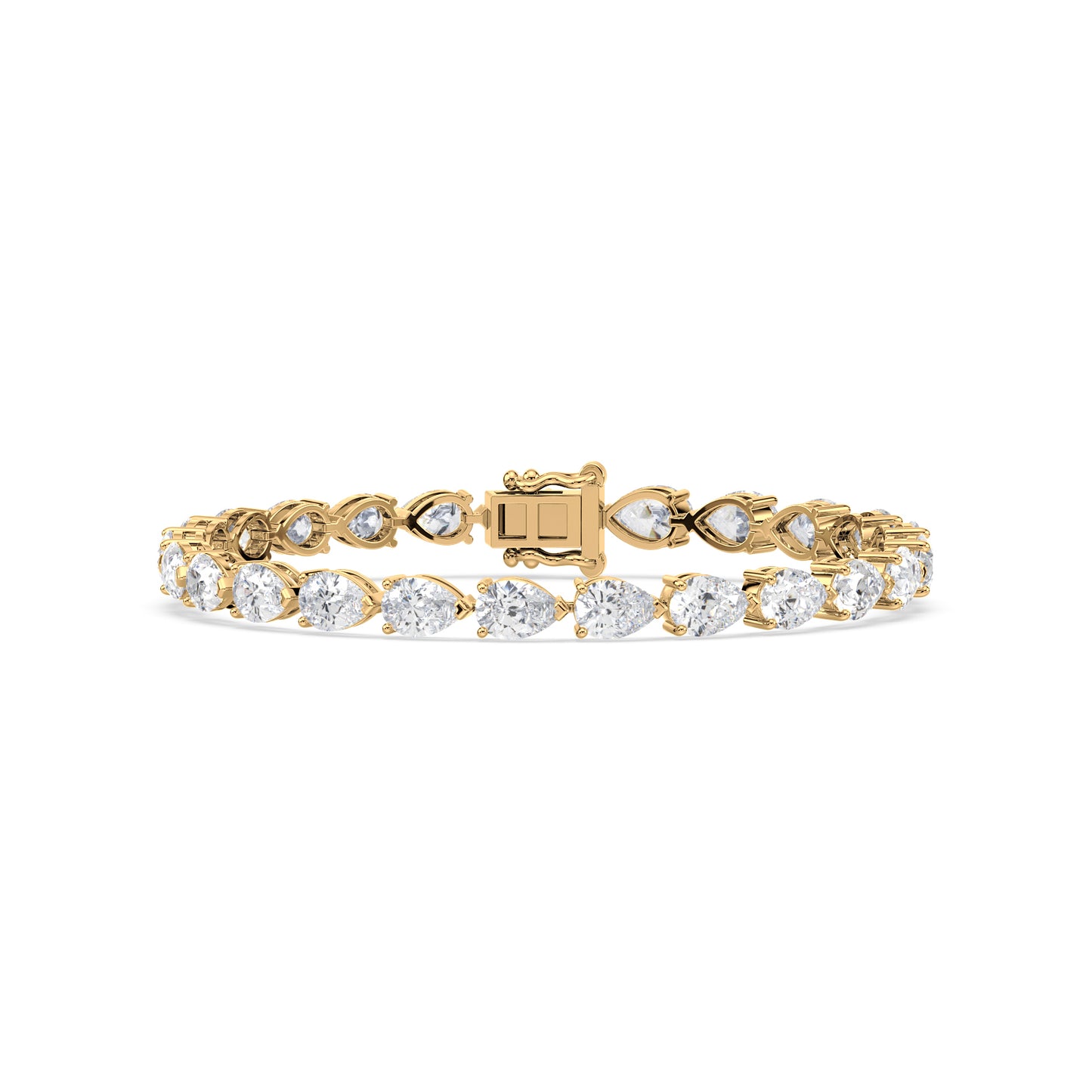 Pear-Shaped Radiance Tennis Bracelet