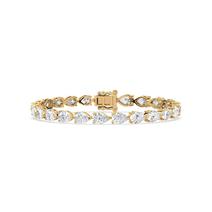 Pear-Shaped Radiance Tennis Bracelet