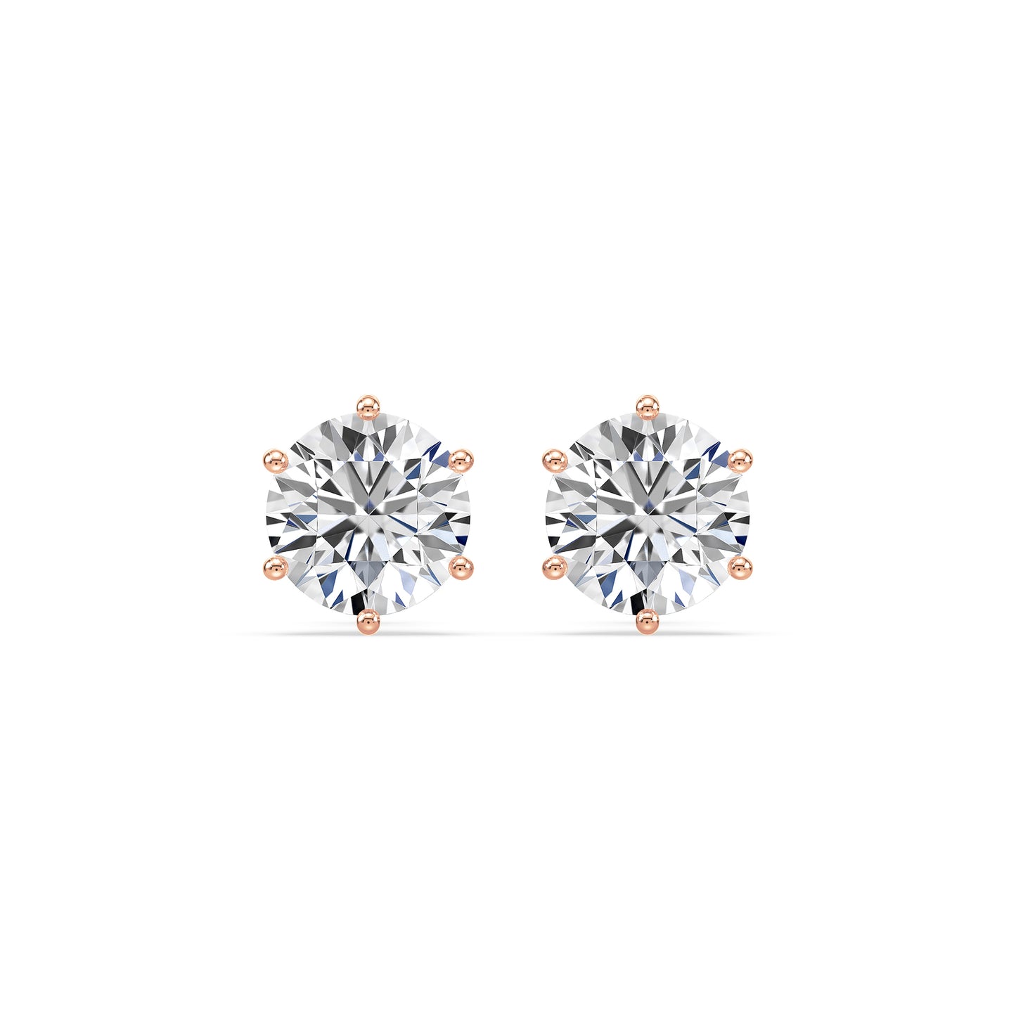 Round Brilliant Diamond Studs
