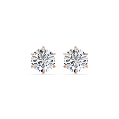 Round Brilliant Diamond Studs