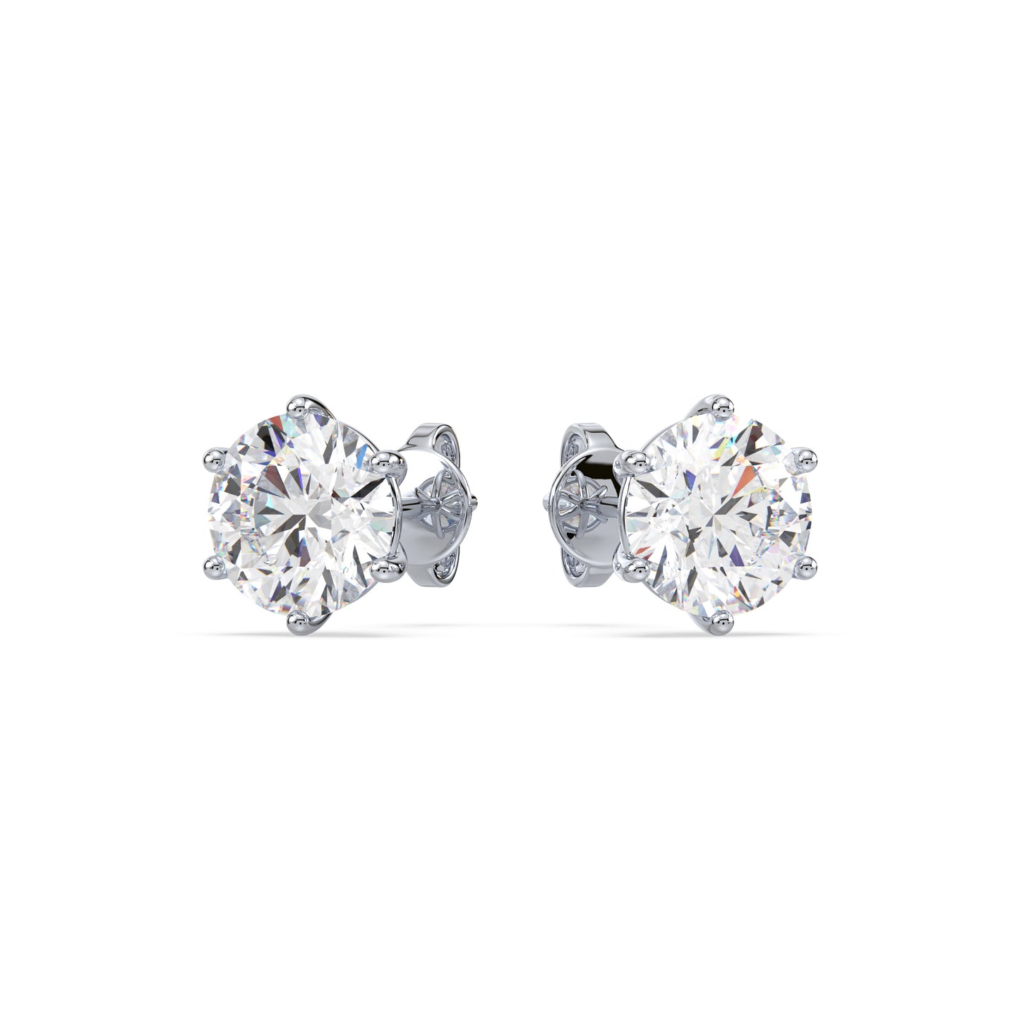 Round Brilliant Diamond Studs