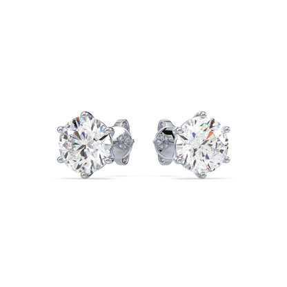 Round Brilliant Diamond Studs