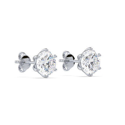Round Brilliant Diamond Studs