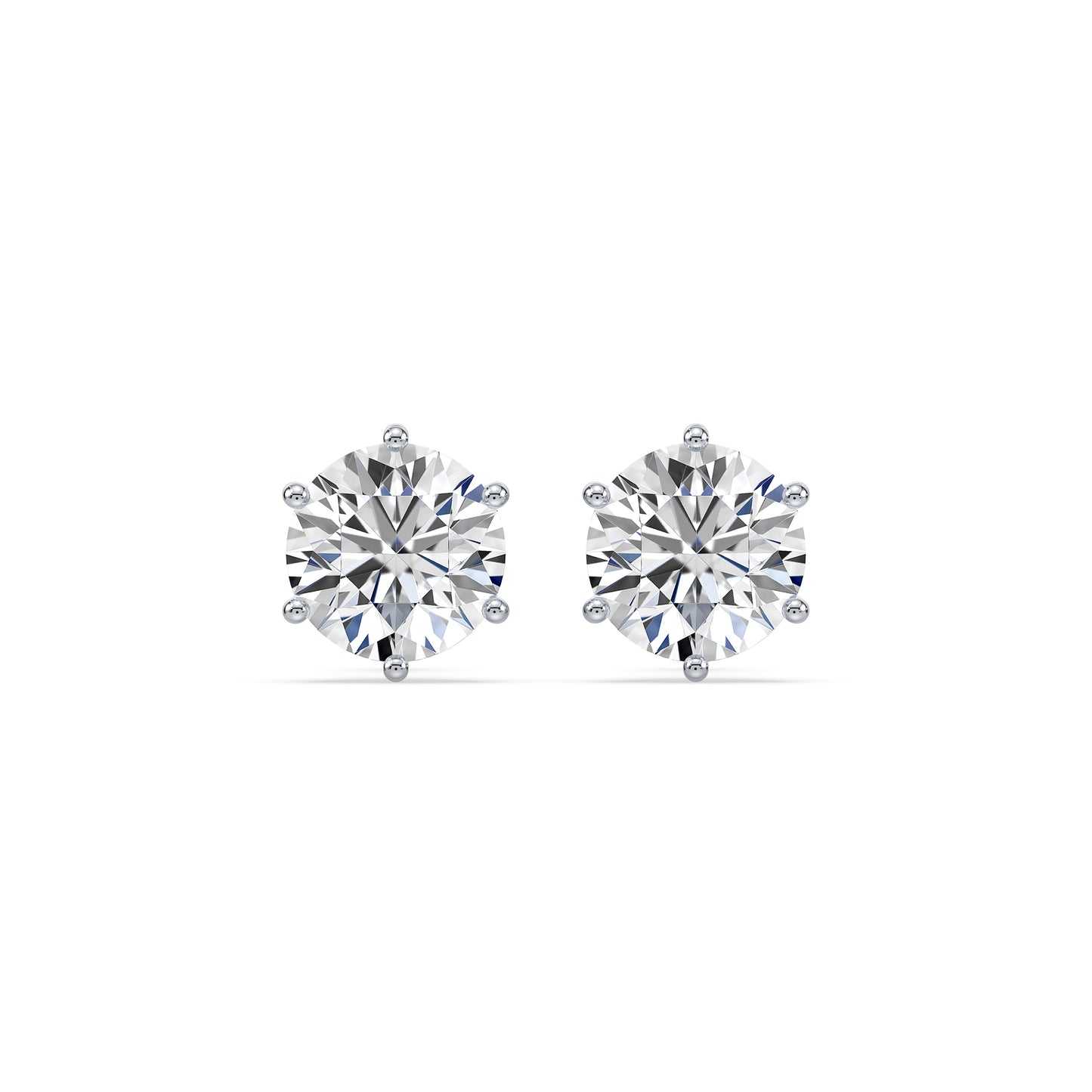 Round Brilliant Diamond Studs