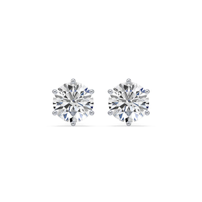 Round Brilliant Diamond Studs