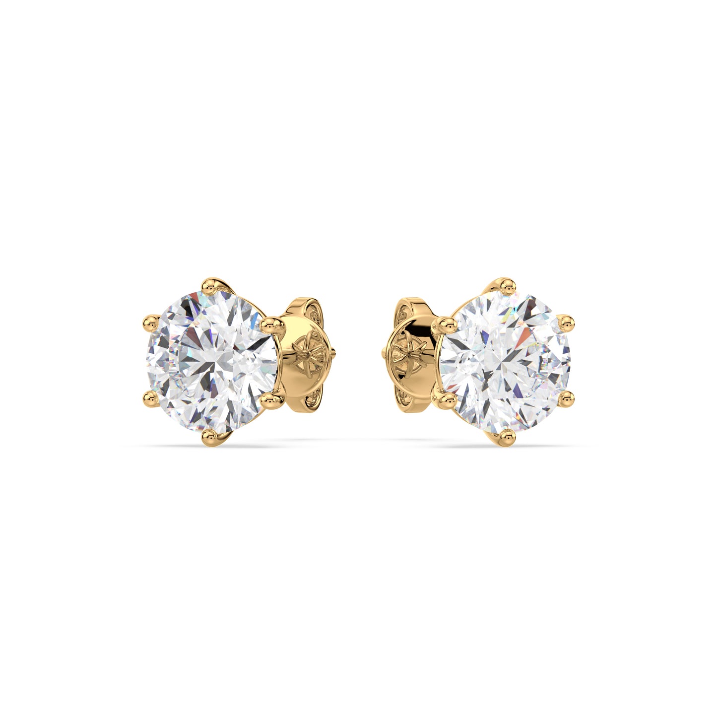 Round Brilliant Diamond Studs