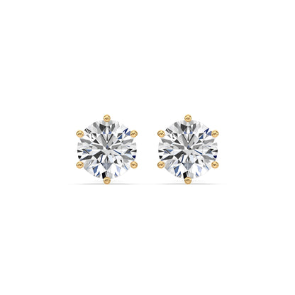 Round Brilliant Diamond Studs