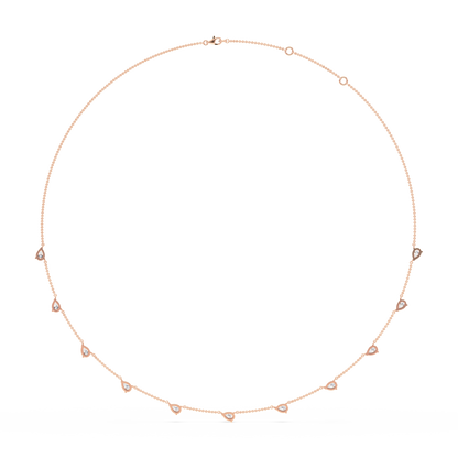 Floating Diamond Necklace