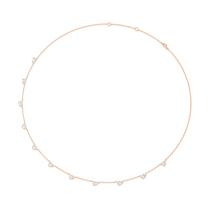 Floating Diamond Necklace