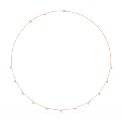 Floating Diamond Necklace