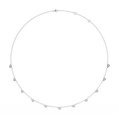 Floating Diamond Necklace