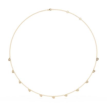 Floating Diamond Necklace