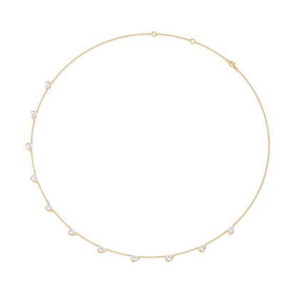 Floating Diamond Necklace