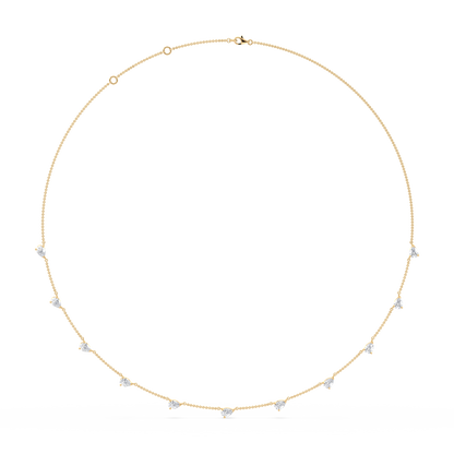 Floating Diamond Necklace