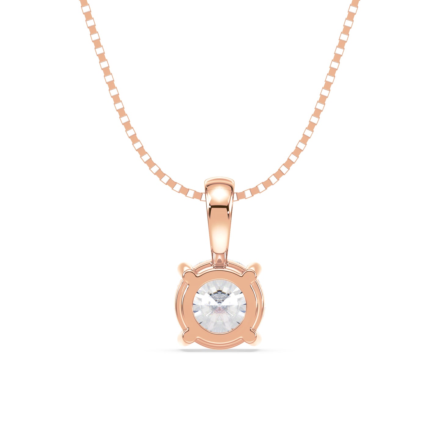 Timeless Solitaire Diamond Pendant