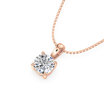 Timeless Solitaire Diamond Pendant