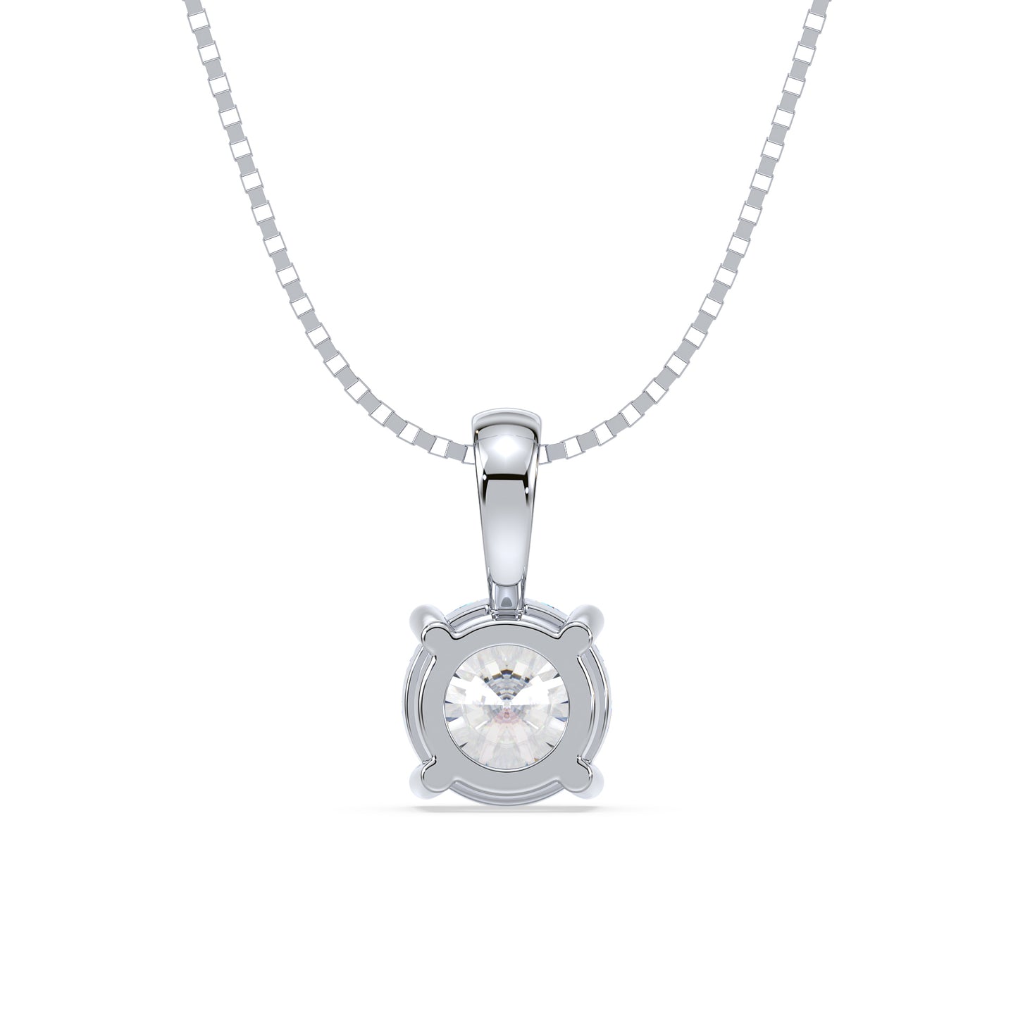 Timeless Solitaire Diamond Pendant