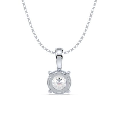Timeless Solitaire Diamond Pendant