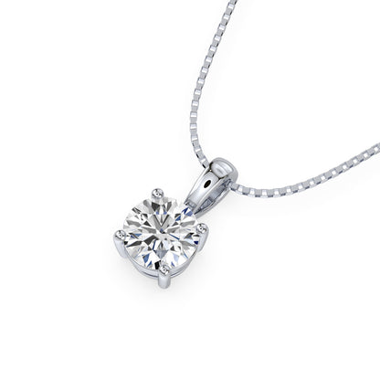 Timeless Solitaire Diamond Pendant