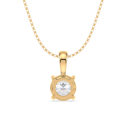 Timeless Solitaire Diamond Pendant