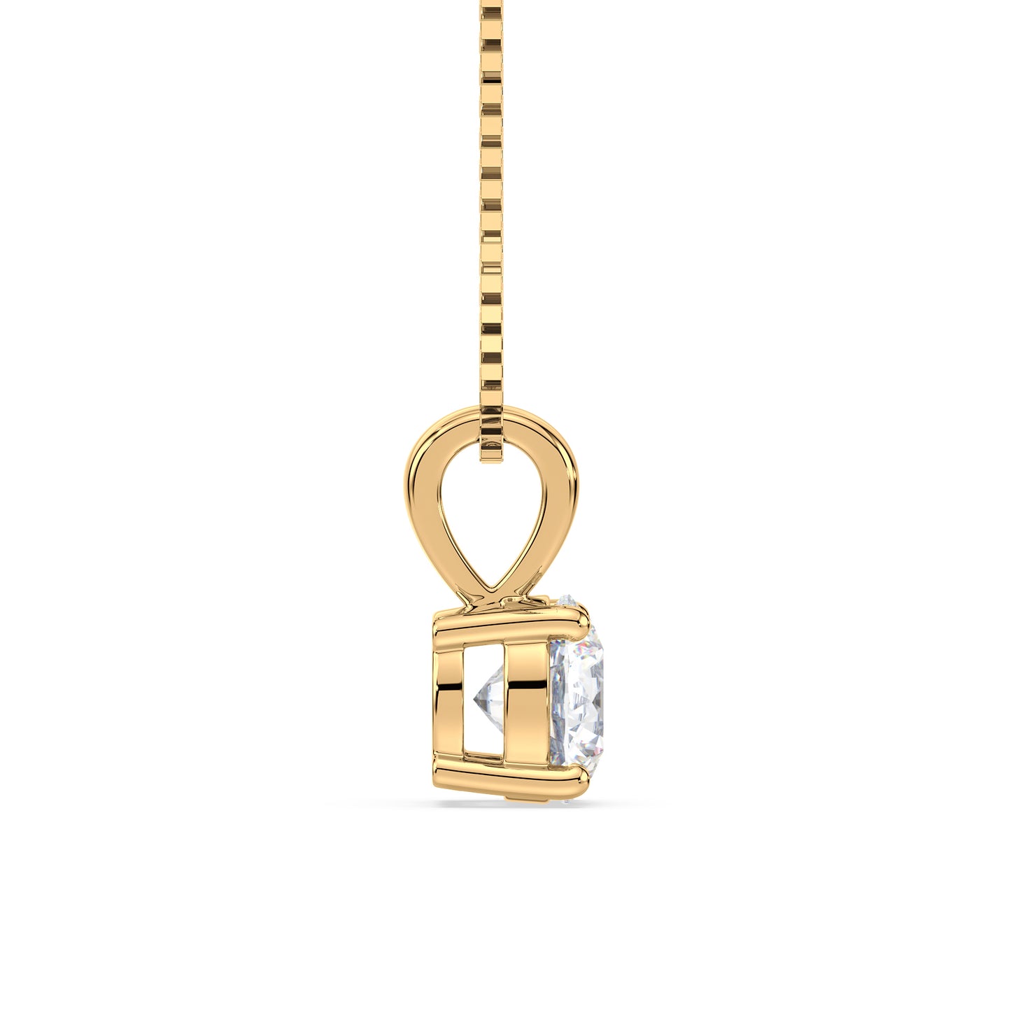 Timeless Solitaire Diamond Pendant