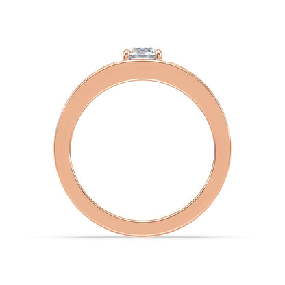 Bold Pave-Set Diamond Band Ring