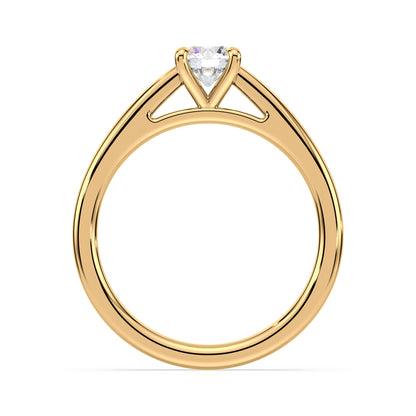 Pure Elegance Solitaire Diamond Ring