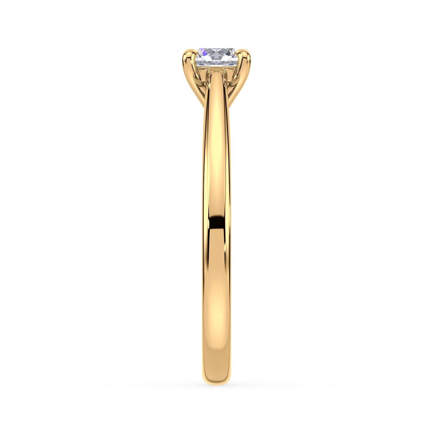 Pure Elegance Solitaire Diamond Ring