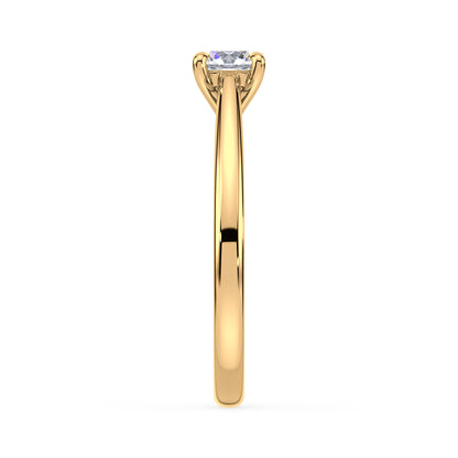 Pure Elegance Solitaire Diamond Ring