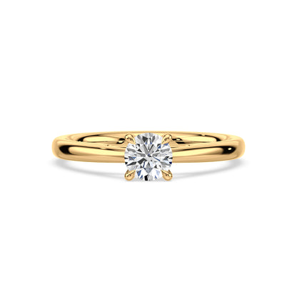 Pure Elegance Solitaire Diamond Ring