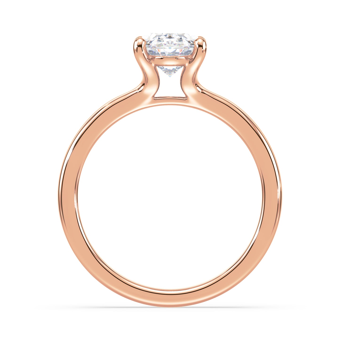 Timeless Oval-Cut Solitaire Diamond Ring