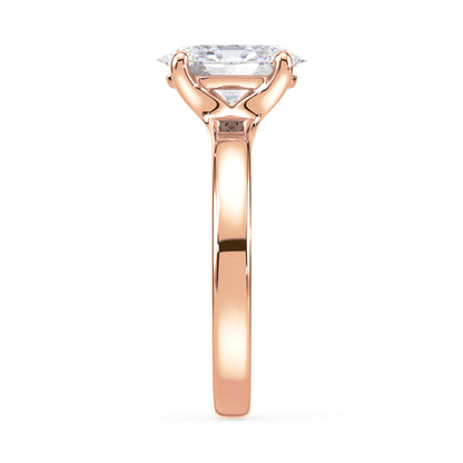 Timeless Oval-Cut Solitaire Diamond Ring