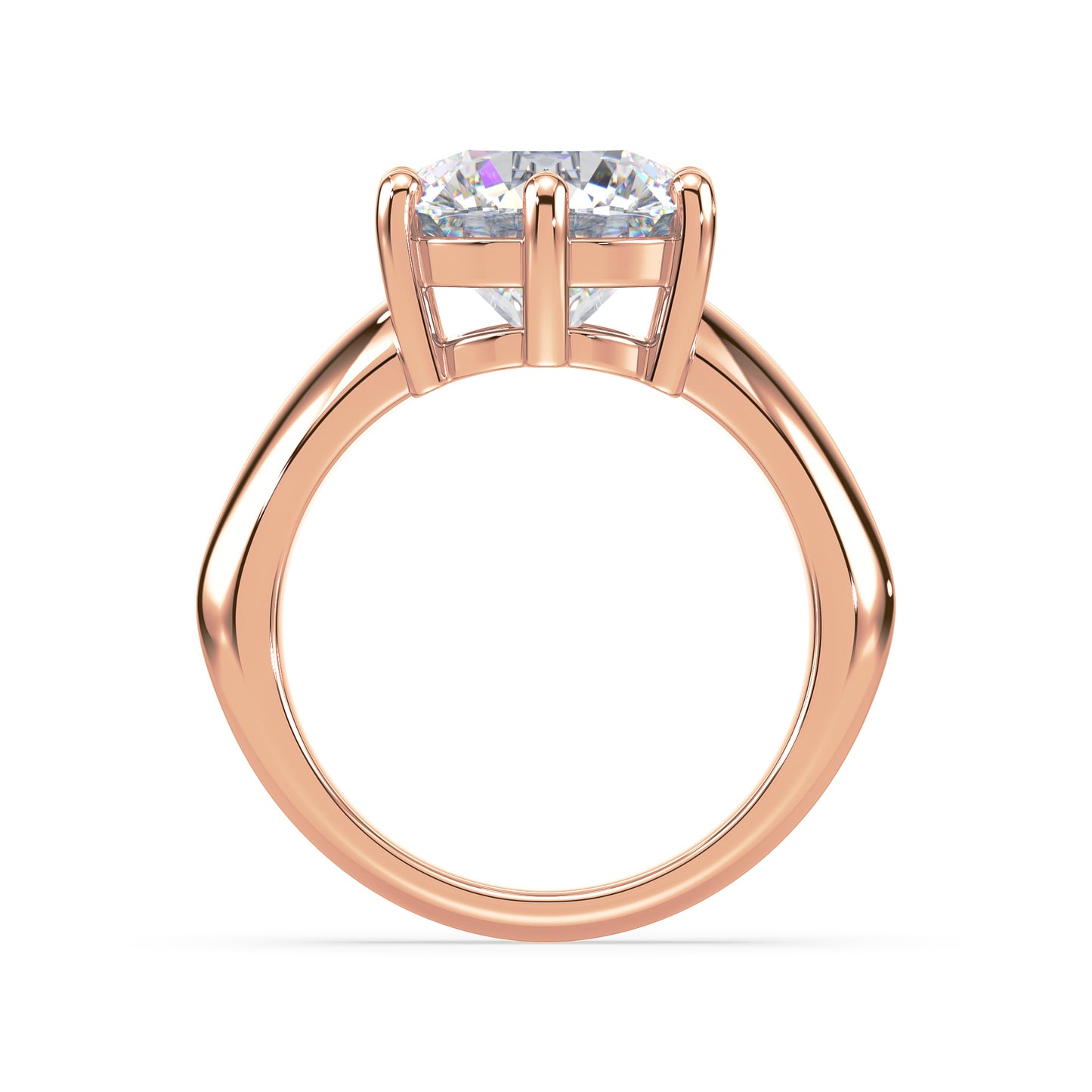 Timeless Round Diamond Solitaire Ring