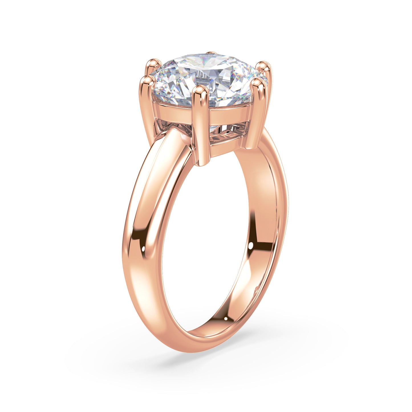 Timeless Round Diamond Solitaire Ring