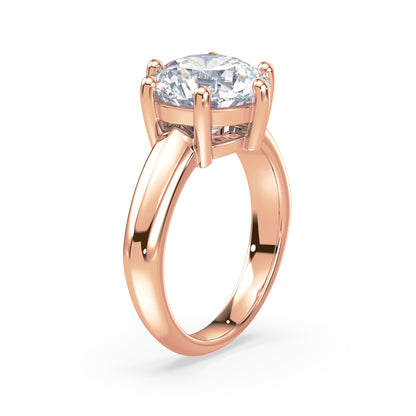 Timeless Round Diamond Solitaire Ring