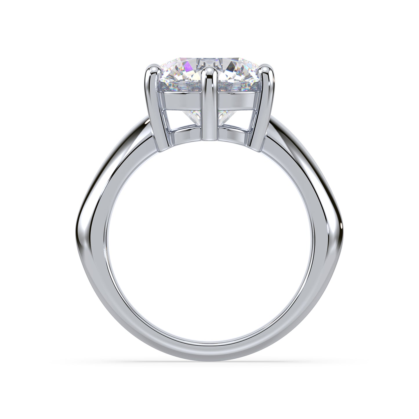Timeless Round Diamond Solitaire Ring