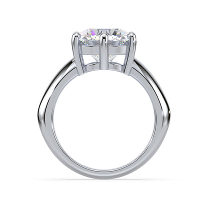 Timeless Round Diamond Solitaire Ring