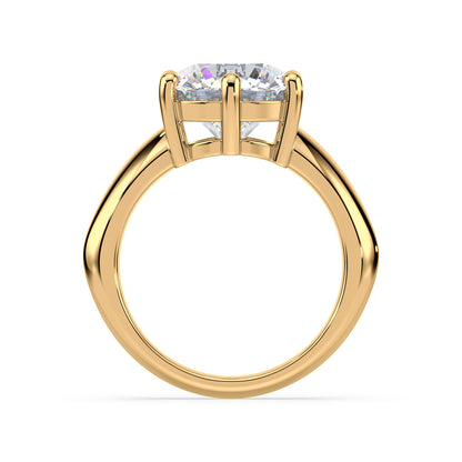 Timeless Round Diamond Solitaire Ring