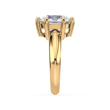 Timeless Round Diamond Solitaire Ring