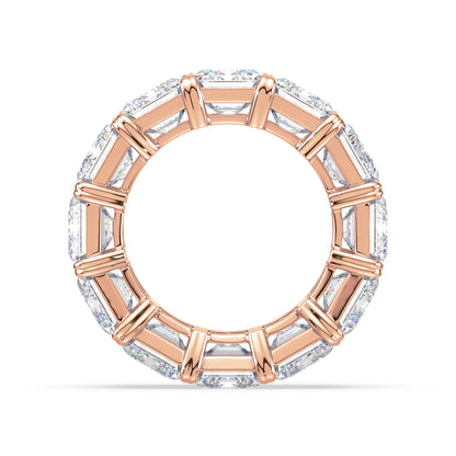 Classic Emerald Diamond Eternity Ring