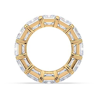 Classic Emerald Diamond Eternity Ring