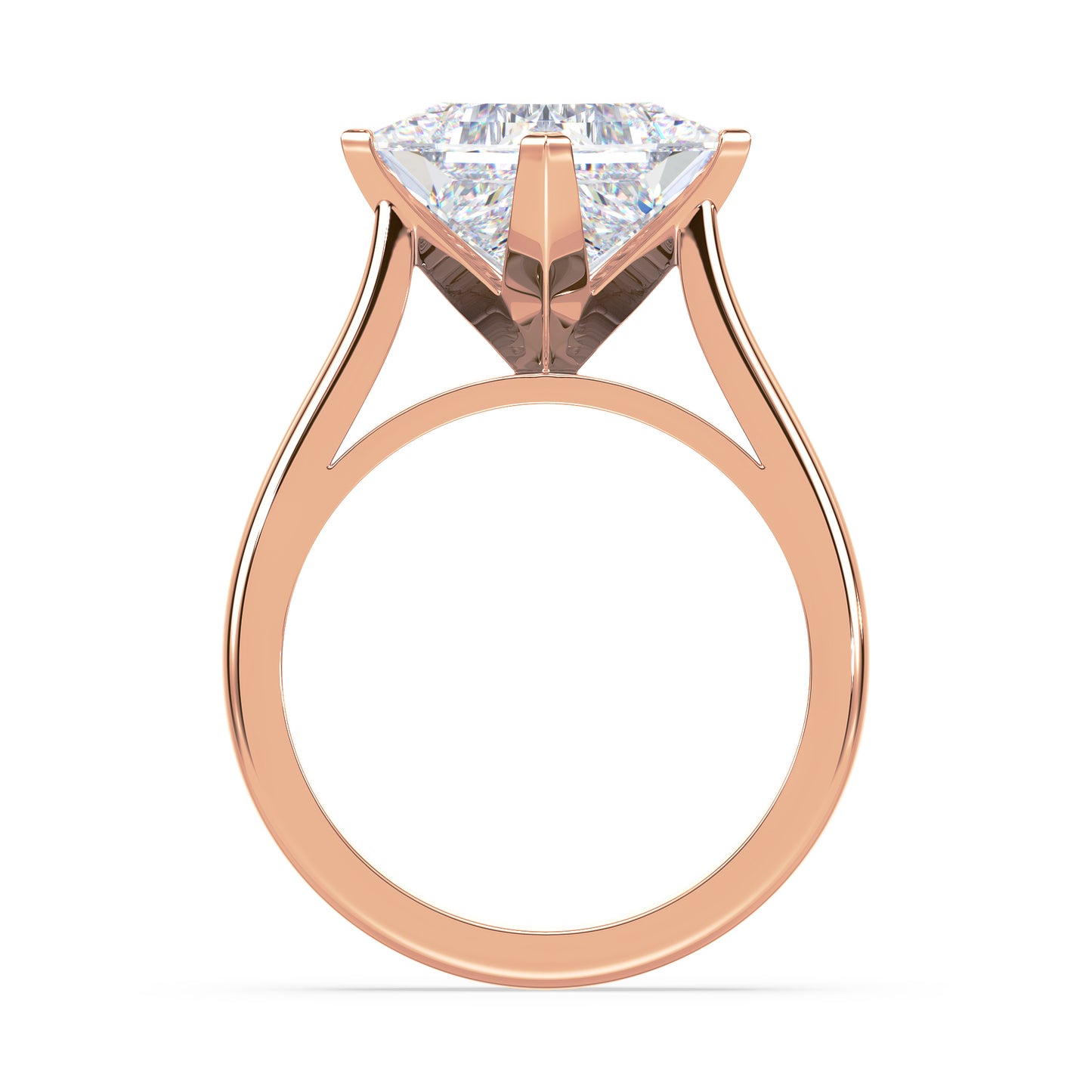 Radiant Princess Diamond Engagement Ring