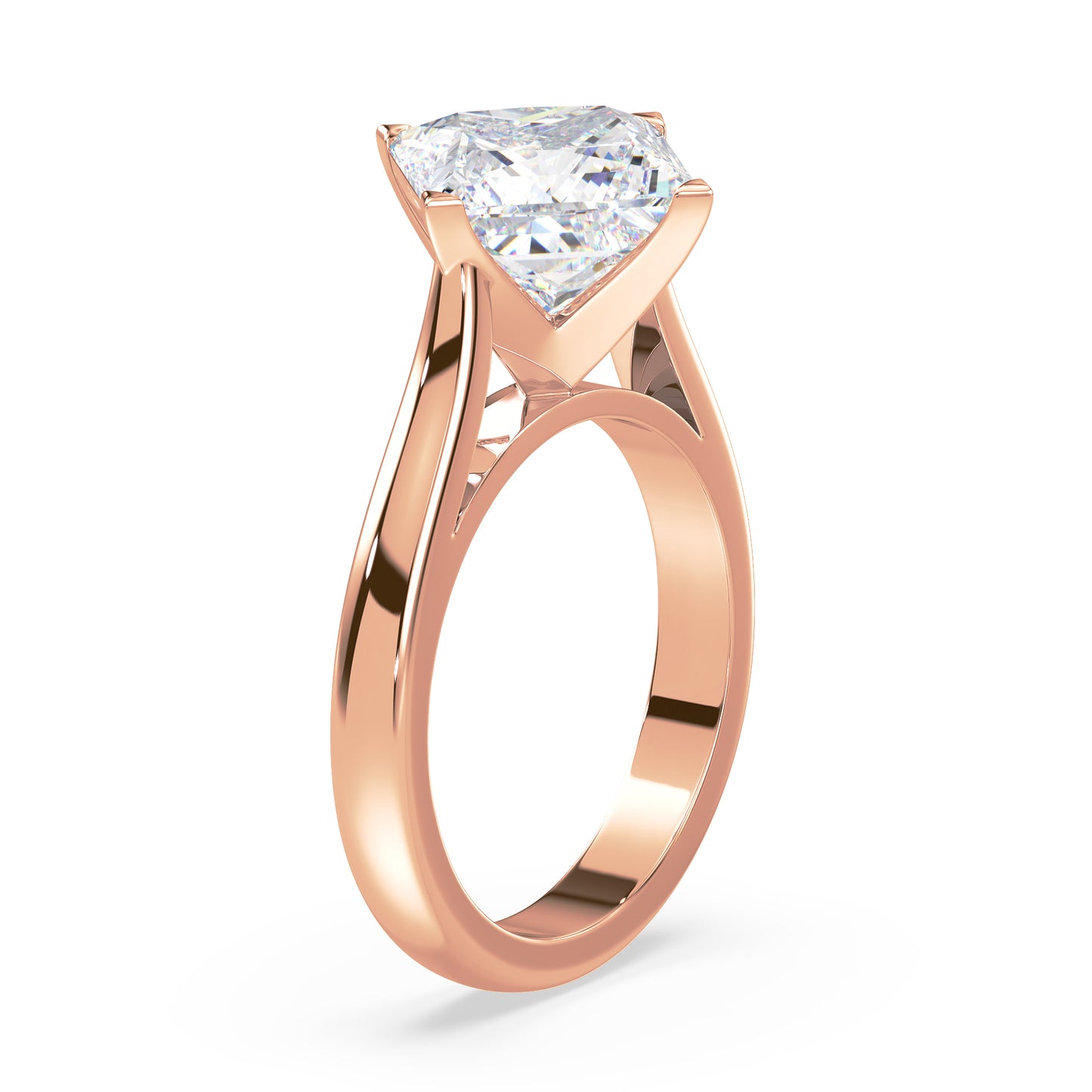 Radiant Princess Diamond Engagement Ring