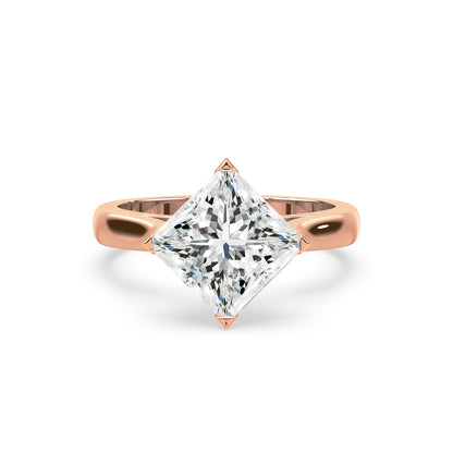 Radiant Princess Diamond Engagement Ring