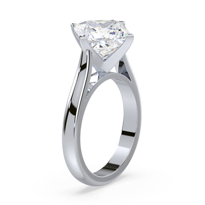 Radiant Princess Diamond Engagement Ring