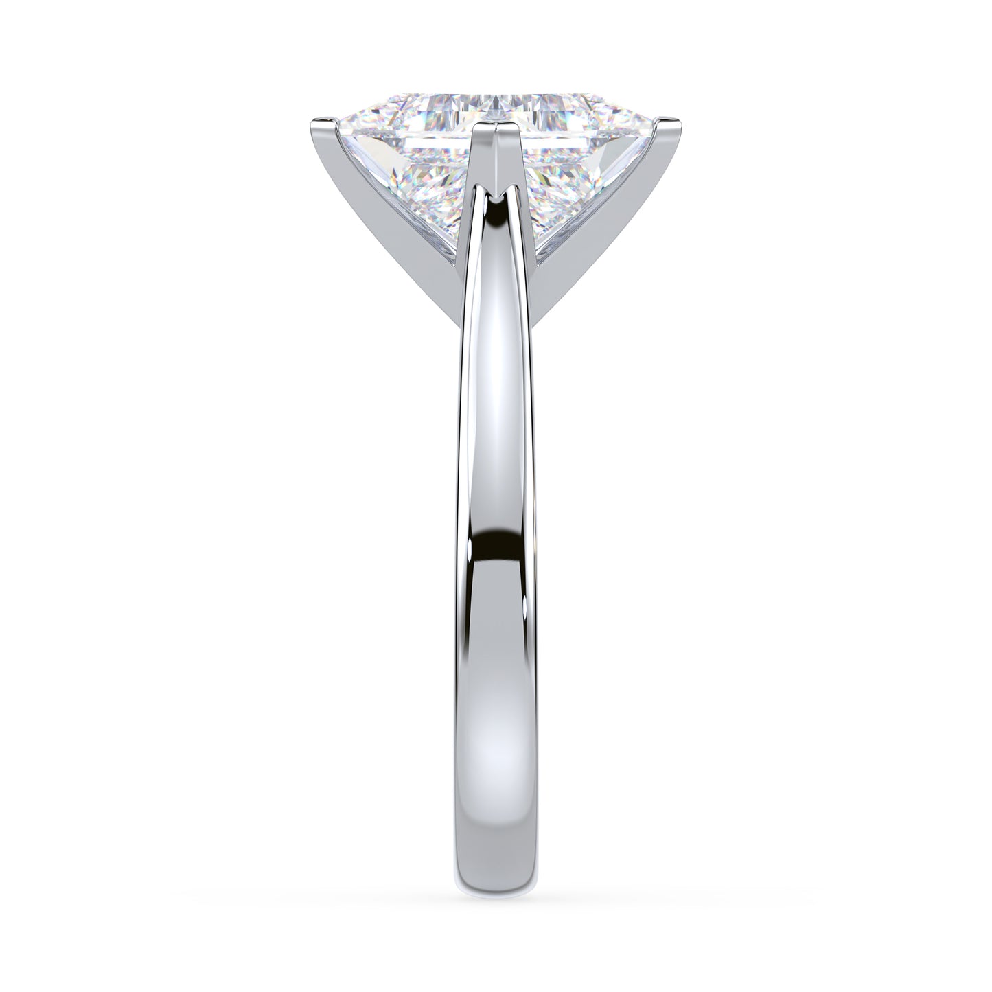 Radiant Princess Diamond Engagement Ring