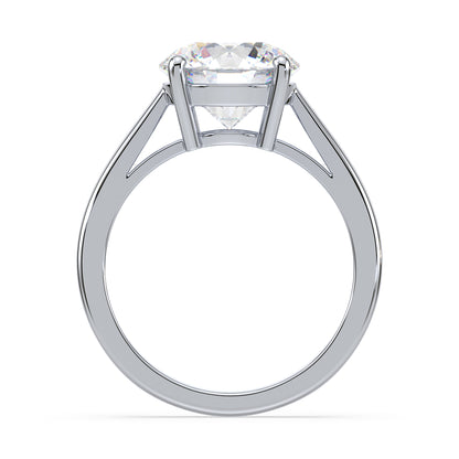 Elegant Round Diamond Ring