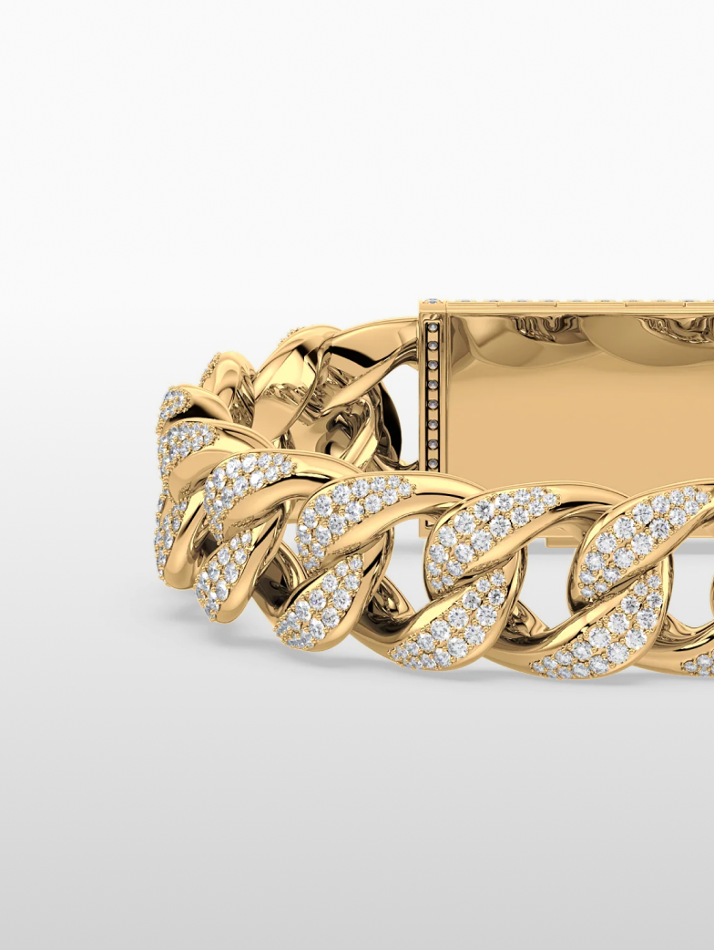 Majestic Diamond Cuban Bracelet